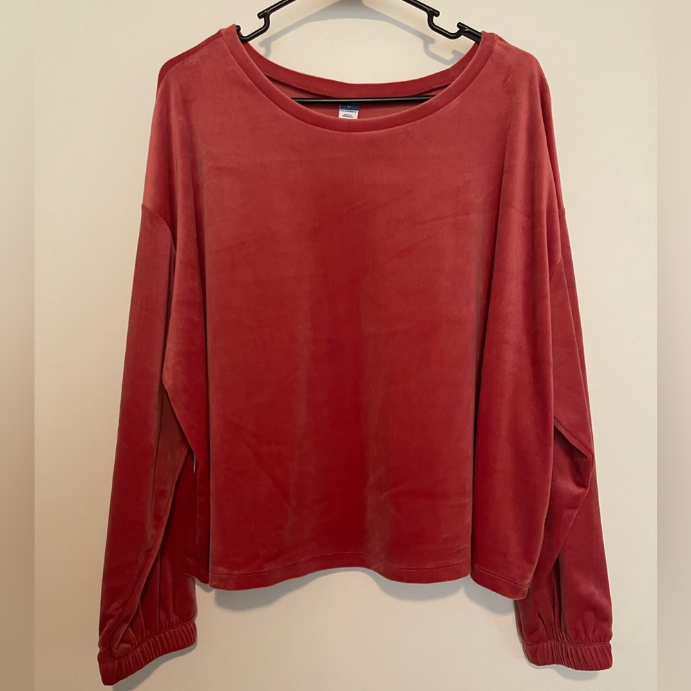 Velvety, Long Sleeve Top
